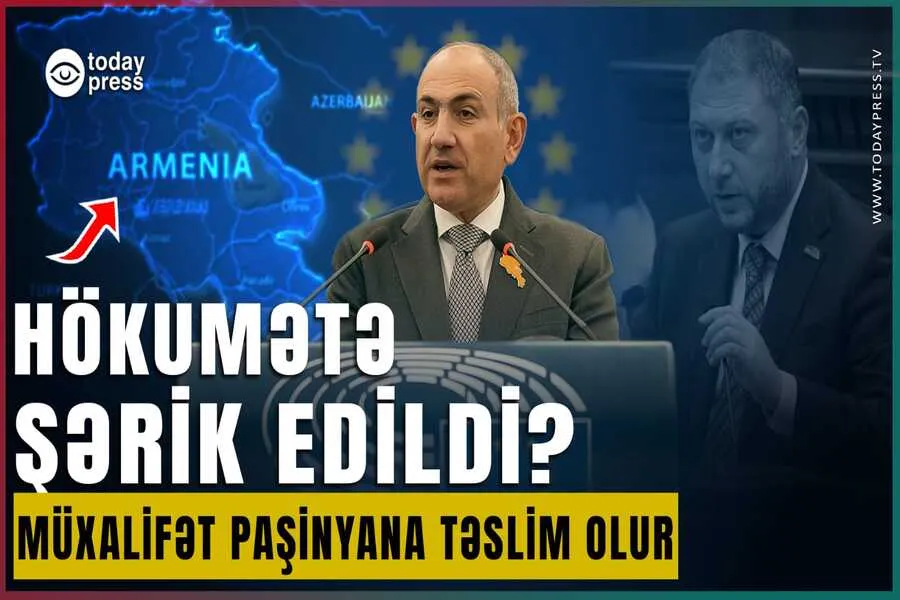 İrəvanda siyasi manevr | Paşinyan niyə rəqibi ilə əməkdaşlığa gedir? | TodayPress TV
