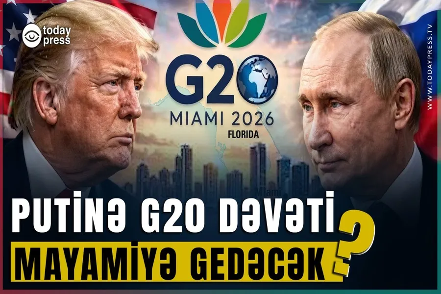 Rəsmi: Putinə G20 dəvəti gəldi | Gözlənilməz ssenari! #TodayPress TV