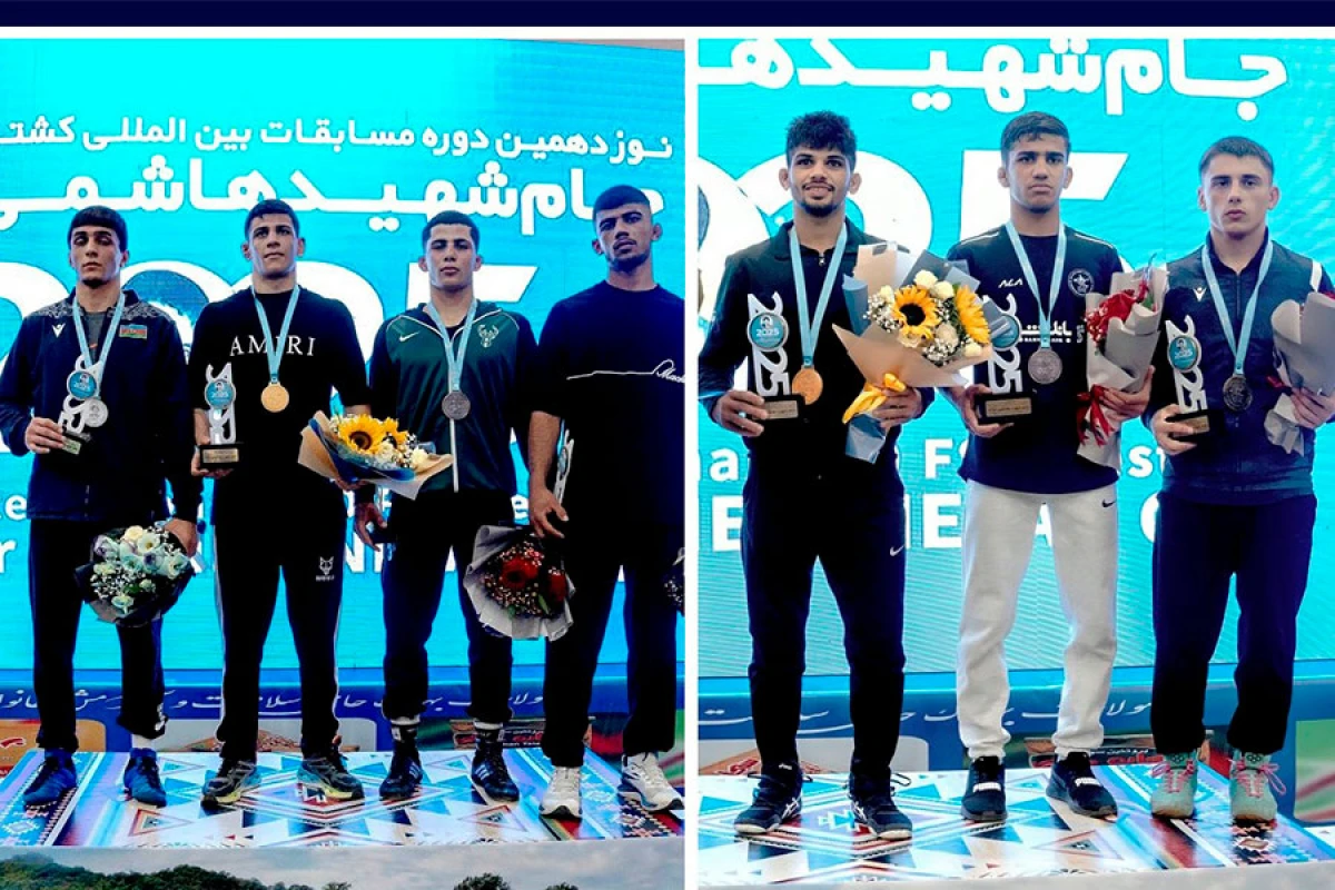 Sərbəst güləşçilərimizdən [[2 medal]]