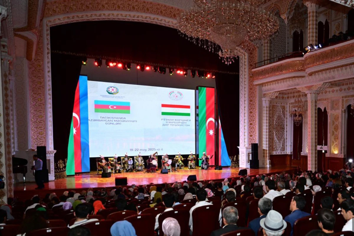 Tacikistanda Azərbaycan Mədəniyyəti Günləri çərçivəsində konsert proqramı baş tutdu