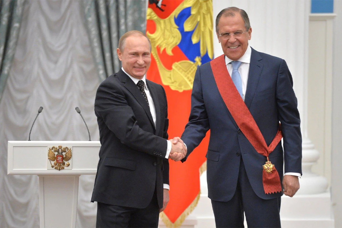 Putin Lavrovu [[Rusiyanın ən ali ordeni]] ilə təltif etdi