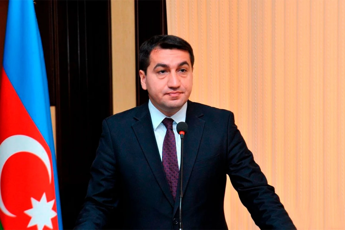 [[Hikmət Hacıyev]] Ağdam dəmiryolu stansiyası ilə bağlı paylaşım etdi