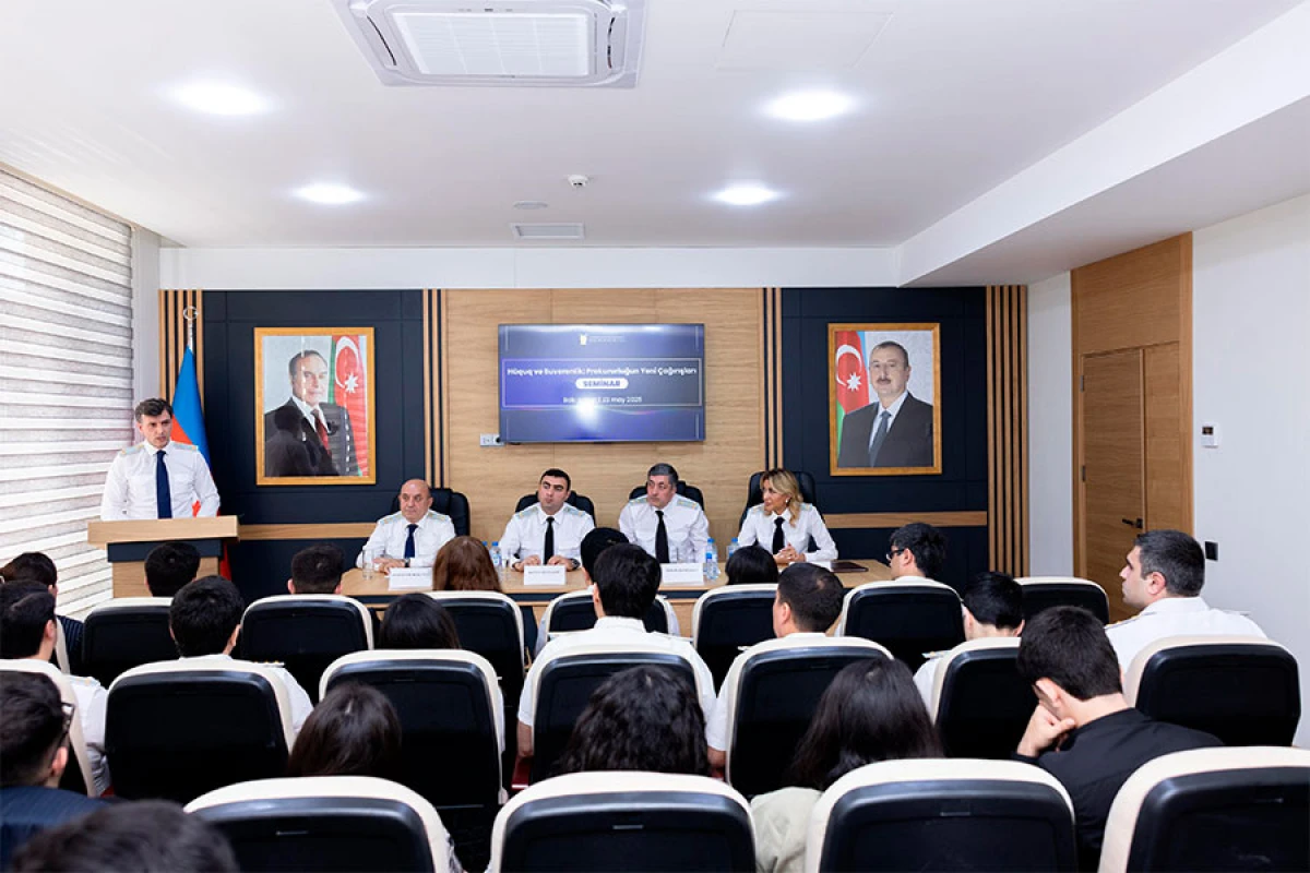 [[“Hüquq və Suverenlik: Prokurorluğun Yeni Çağırışları”]] mövzusunda seminar keçirildi
