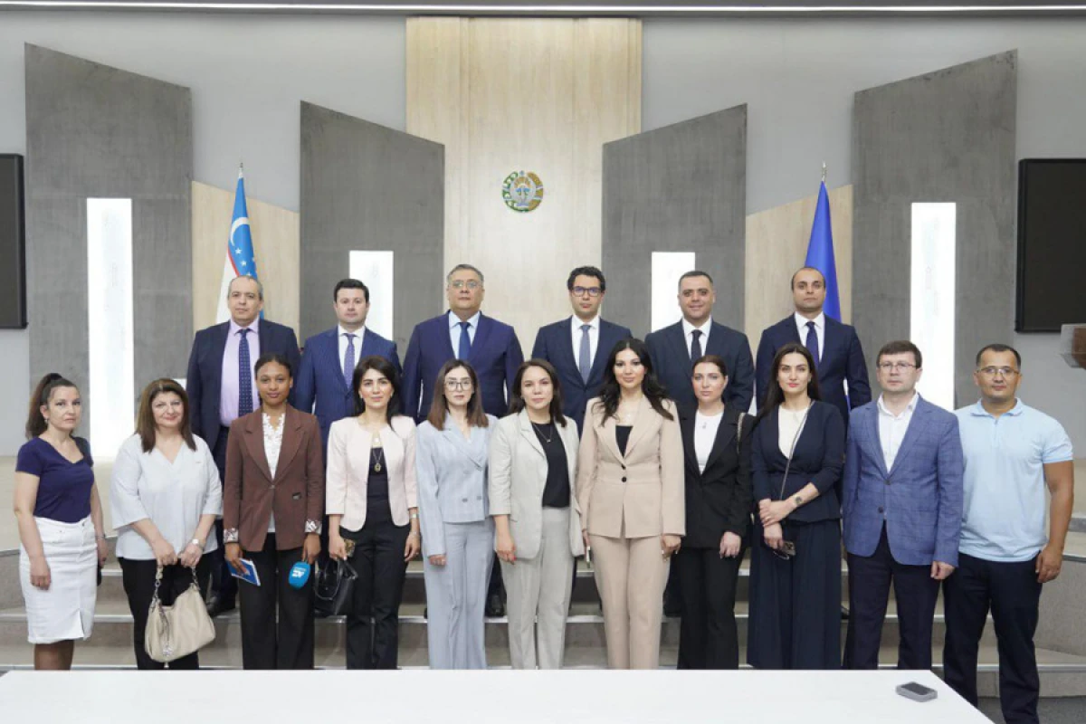 Azərbaycanın nümayəndə heyəti Özbəkistan İnformasiya və Kütləvi Kommunikasiyalar Agentliyində oldu