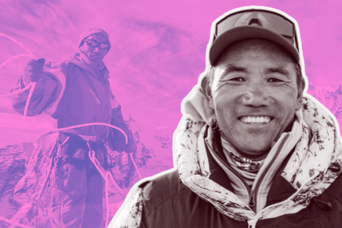Nepallı alpinist [[dünya rekordunu]] yenilədi