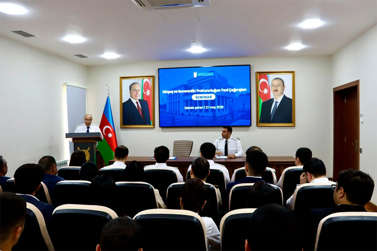 [[“Hüquq və Suverenlik: Prokurorluğun Yeni Çağırışları”]] mövzusunda seminar keçirildi