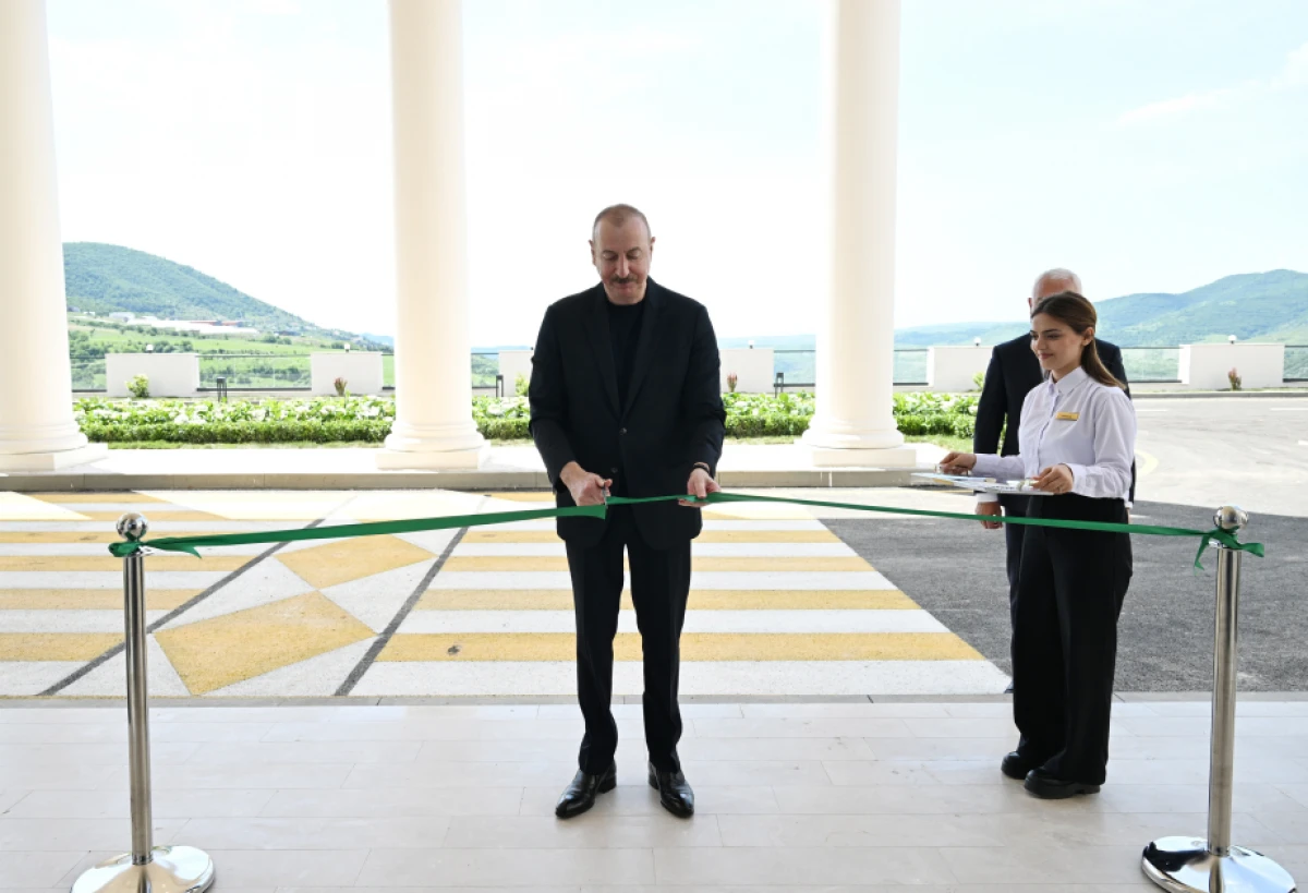 [[Prezident]] “Laçın” İstirahət Kompleksinin açılışında iştirak etdi