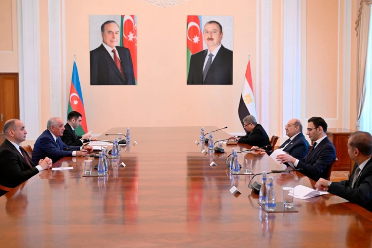 [[Əli Əsədov]] Misir Senatının sədri ilə görüşdü