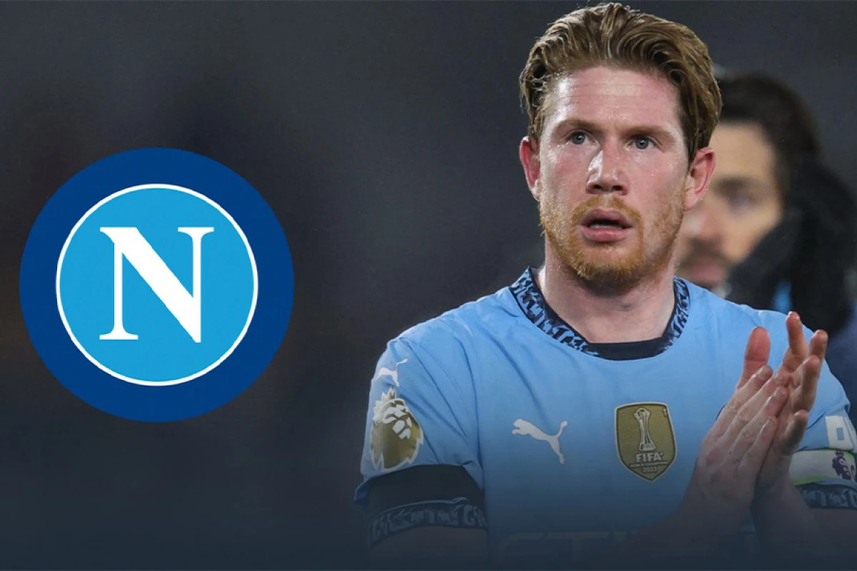 Kevin De Brüyne [[“Napoli”yə]] keçdi