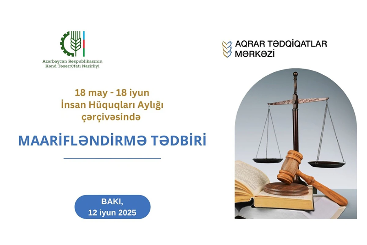 [[“İnsan Hüquqları Aylığı”]] çərçivəsində tədbir keçirildi