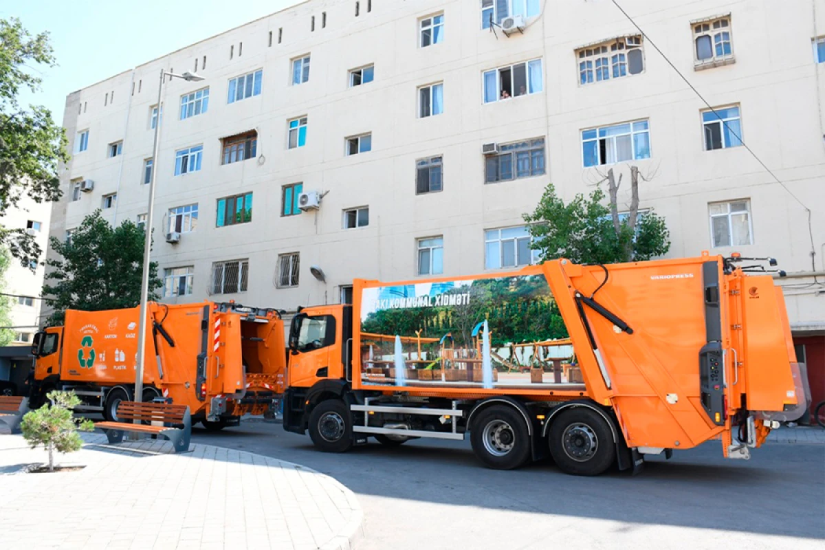 Xəzər rayonunda [[400-dən çox zibil konteyner meydançası]] yaradıldı