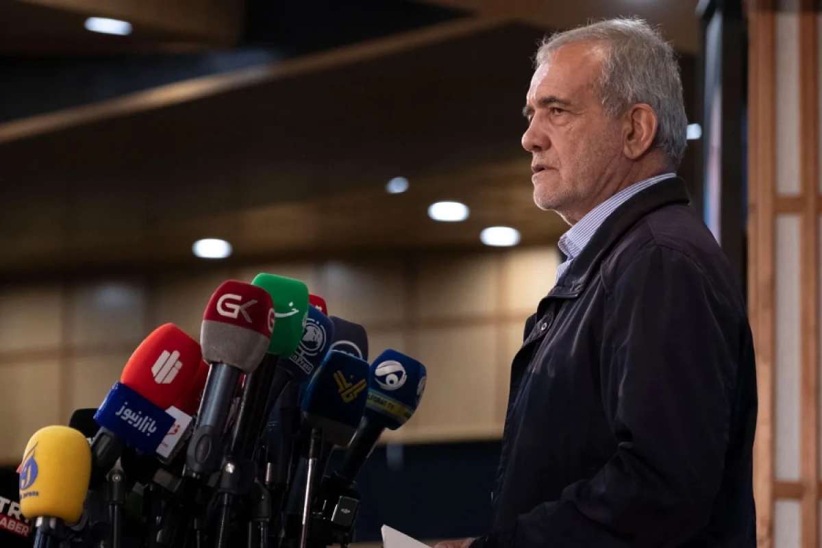 [[Pezeşkian:]] "ABŞ İsrailə İrana hücum etməyə icazə verdi"