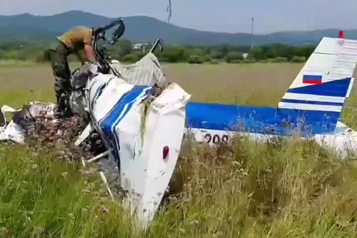Rus təyyarəsi qəzaya uğradı, [[pilot həlak oldu]]