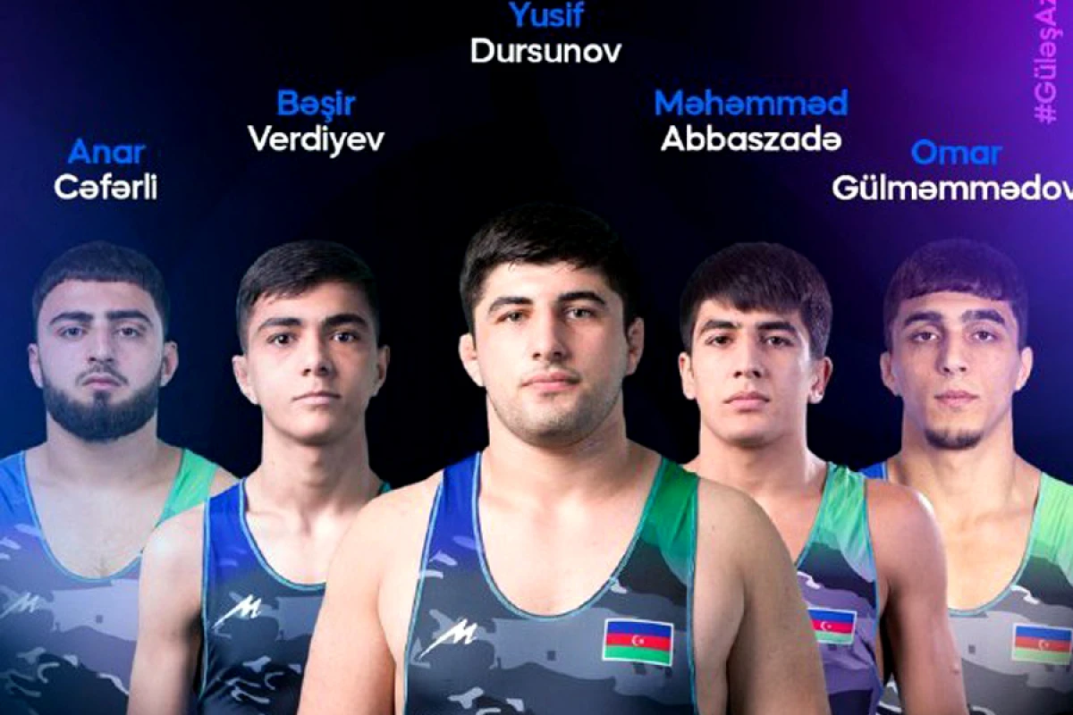 Güləş üzrə U20 Avropa çempionatı - bu gün [[bir gümüş və iki bürünc]] medal