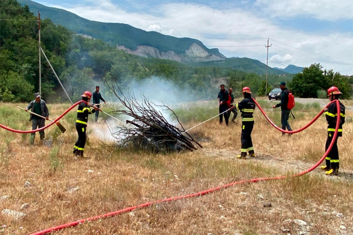 FHN [[Altıağac Milli Parkında]] təlim keçirdi