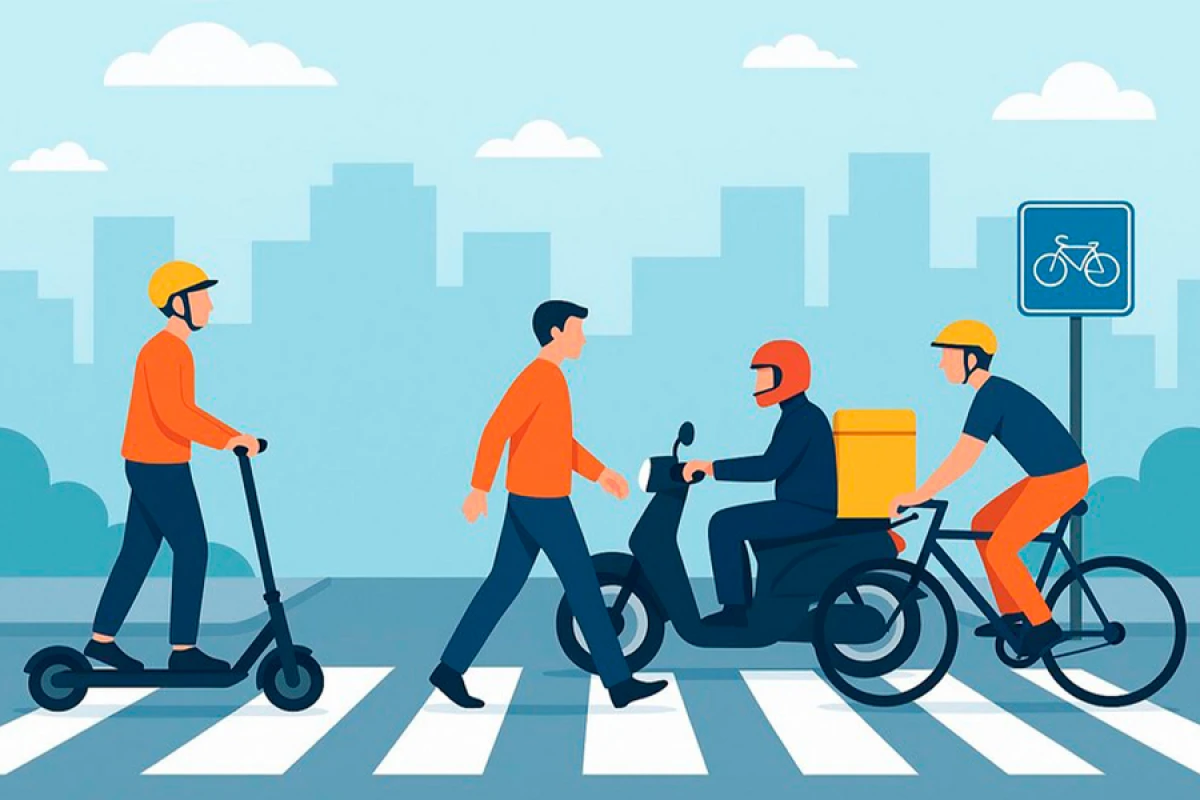 Yol polisi [[skuter, moped və velosiped sürücülərinə çağırış etdi]]