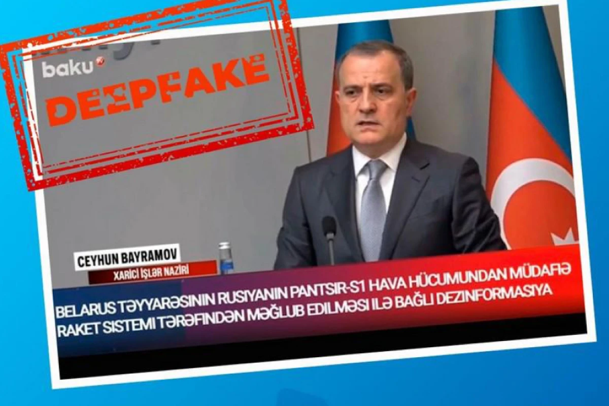 MEDİA: Nazirlərin adından yayılan xəbərlər [[“deep fake”]]dir