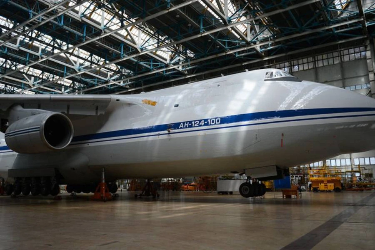 Kiyev üzərində uçan "An-124" Almaniyada sınaqdan keçiriləcək