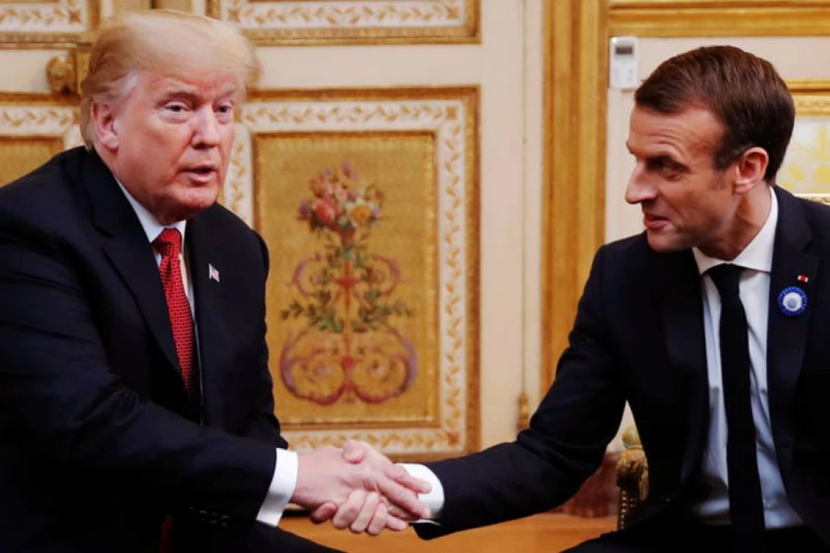 Tramp Putindən sonra Makrona zəng etdi: [[“O, hər şeyi istəyir”]]