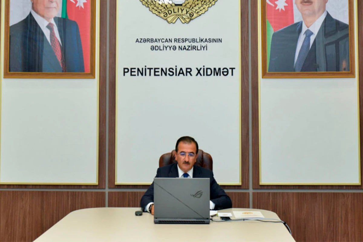 Penitensiar xidmətin rəisi [[bölgələrdə yaşayanlar üçün]] videoqəbullar keçirdi