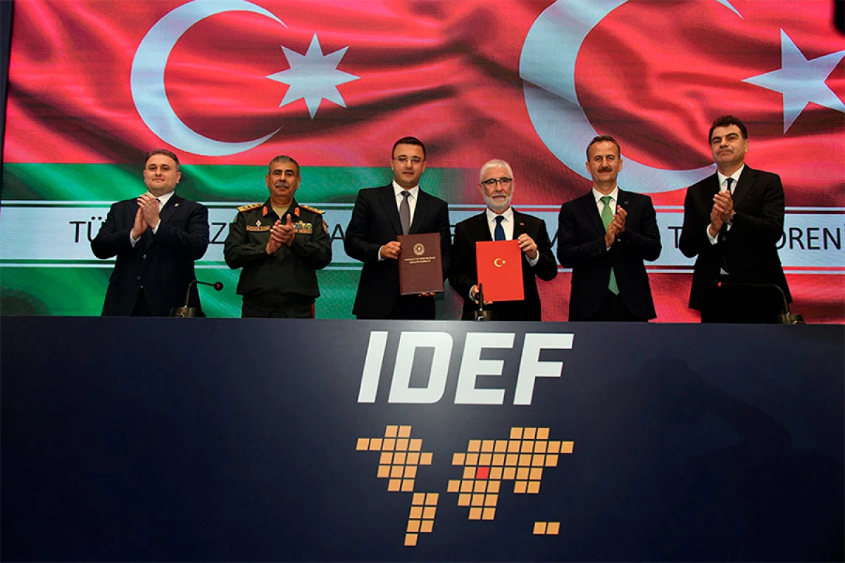 [[“IDEF 2025”-də]] imzalanma mərasimi keçirildi