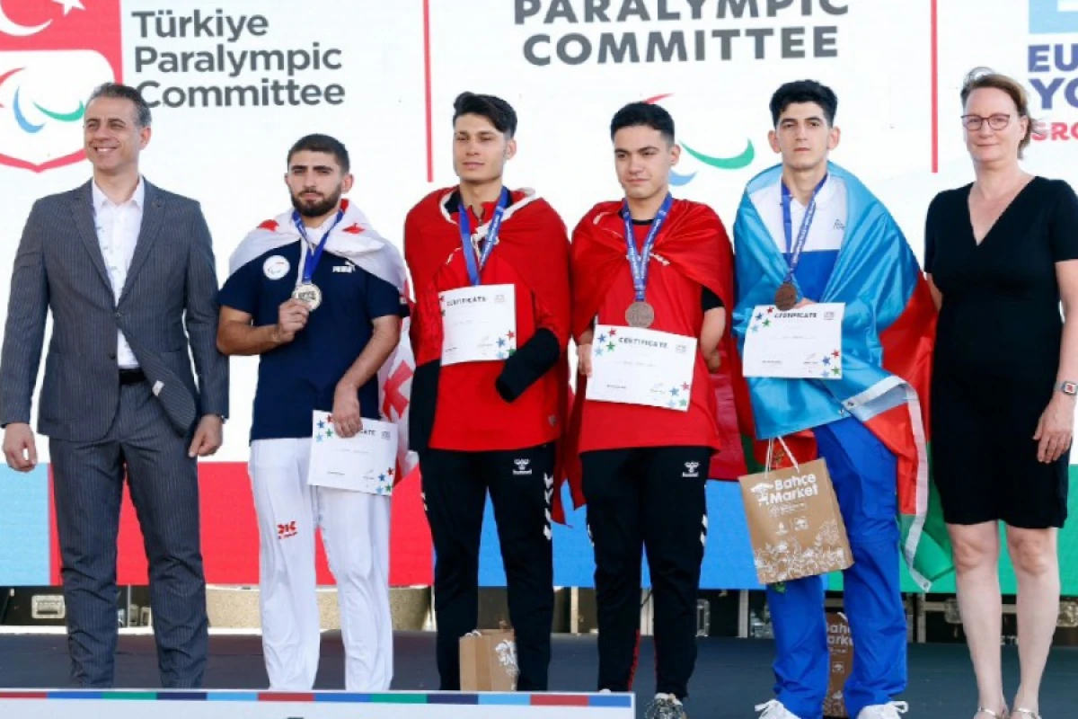 İdmançılarımız Avropa Gənclər Paralimpiya Oyunlarında daha [[6 medal qazandılar]]