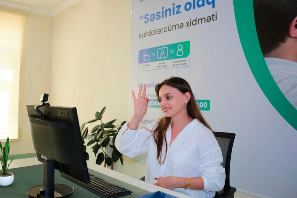Onlayn [[surdotərcümə xidməti]] istifadəyə verildi