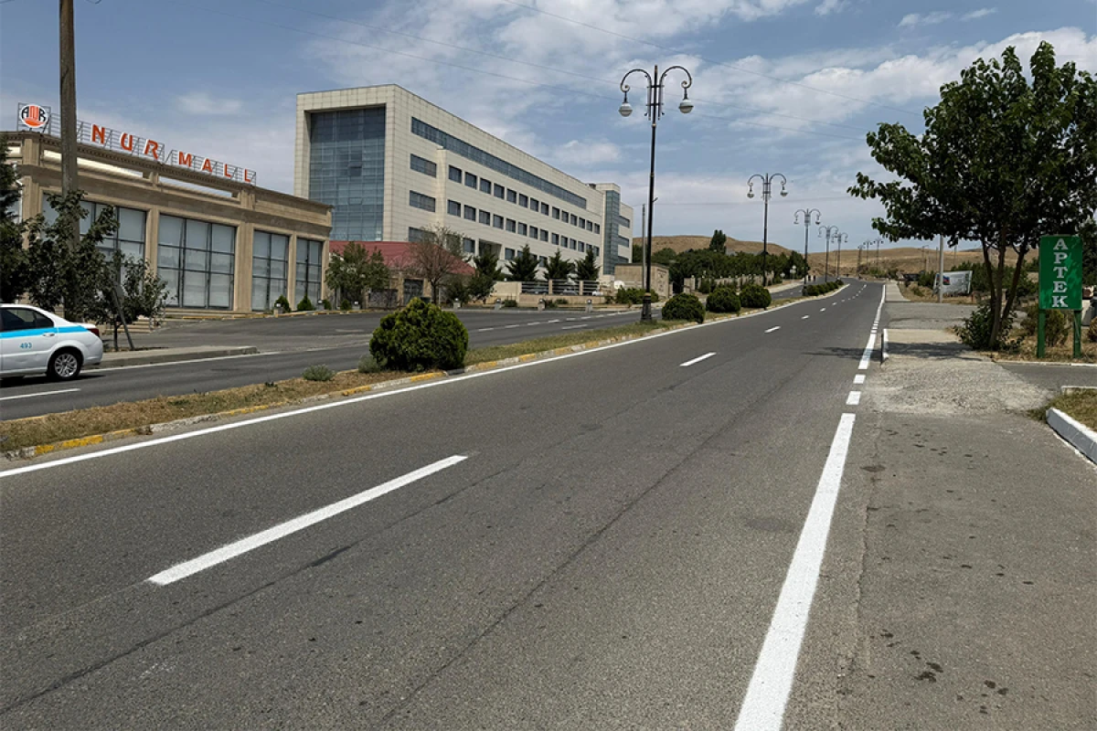 Qobustanda [[yol nişanlanma işləri]] aparıldı