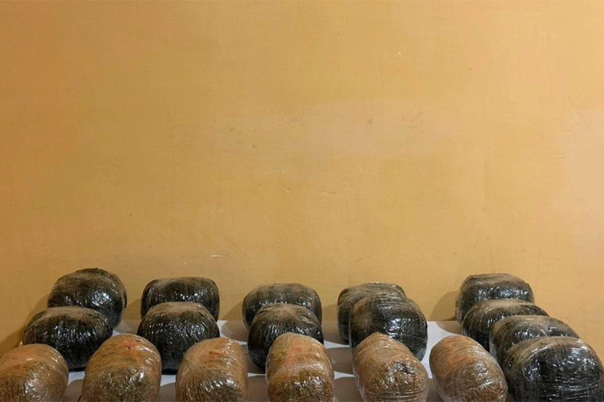 22 kiloqramdan artıq [[narkotik vasitə]] aşkarlandı