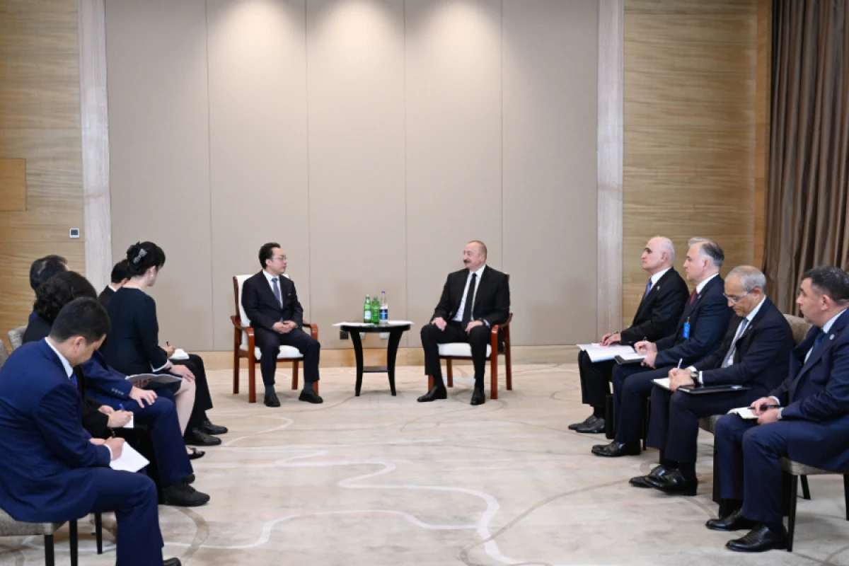 [[Prezident İlham Əliyev]] "CETC" korporasiyasının baş direktoru ilə görüşdü