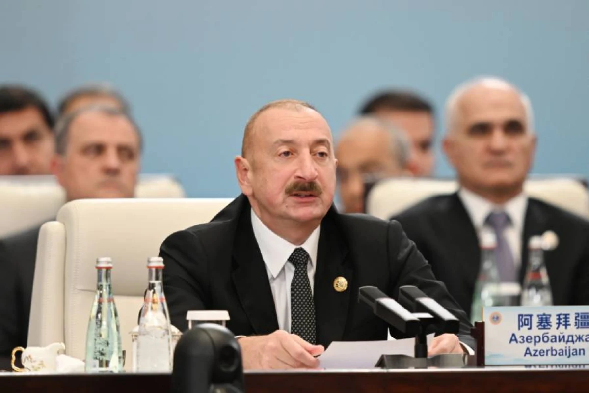 [[İlham Əliyev:]] "Zəngəzur dəhlizi Orta Dəhlizin mühüm seqmenti olacaq"