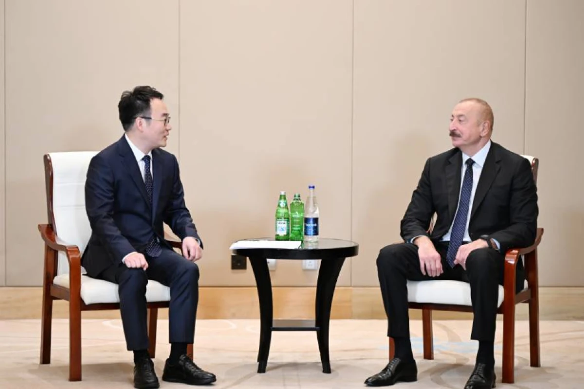 [[İlham Əliyev]] “Powerchina group” şirkətlər qrupunun icraçı vitse-prezidenti ilə görüşdü