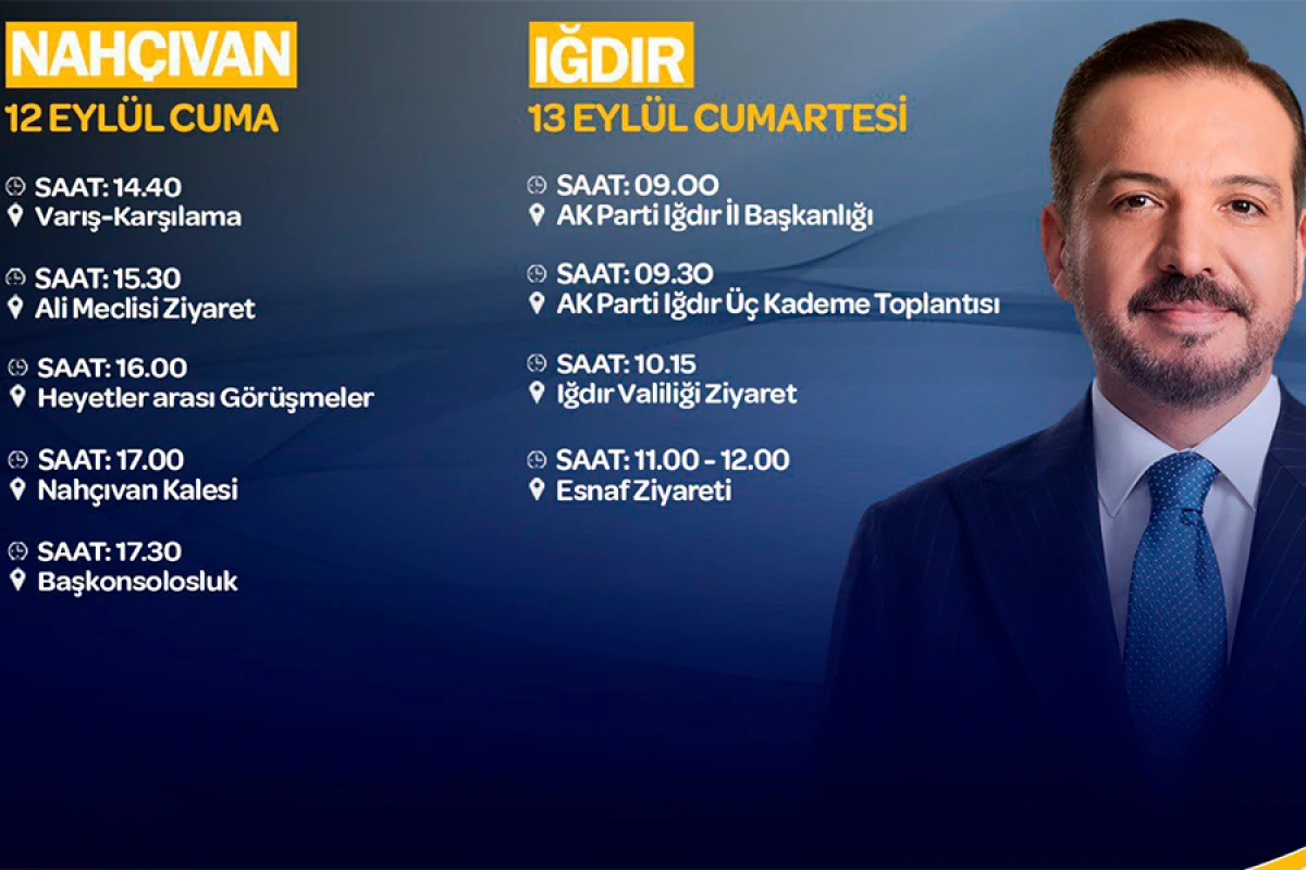 Ərdoğanın müavini [[Naxçıvana]] gəlib