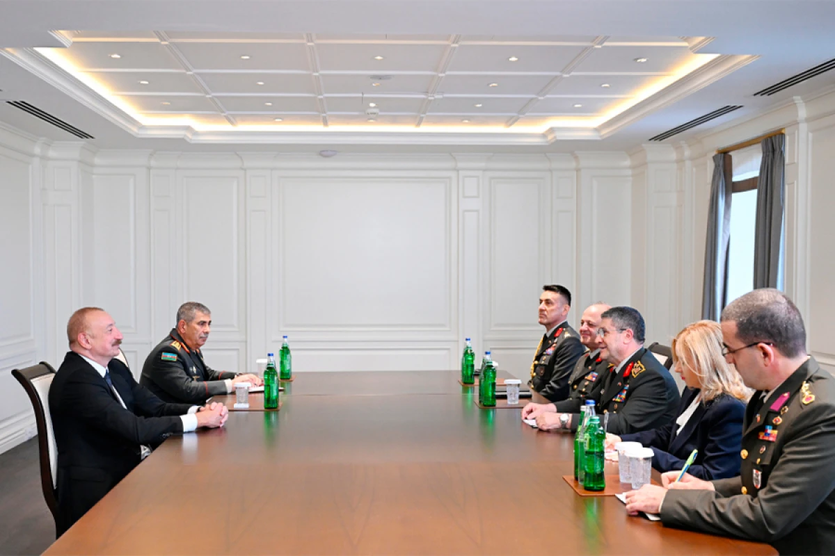 [[Prezident]] Türkiyə Silahlı Qüvvələrinin Baş Qərargah rəisini qəbul etdi