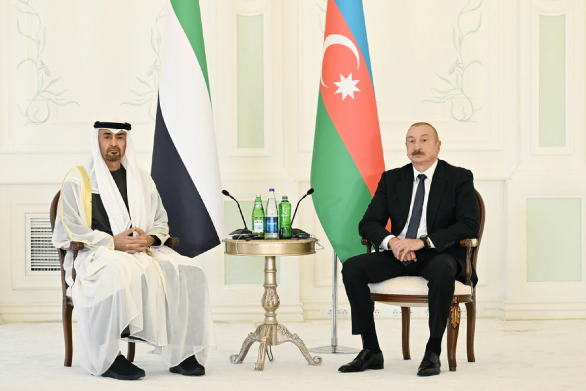 [[Prezident:]] Birləşmiş Ərəb Əmirlikləri ilə əlaqələrimiz qardaşlıq, dostluq üzərində qurulub