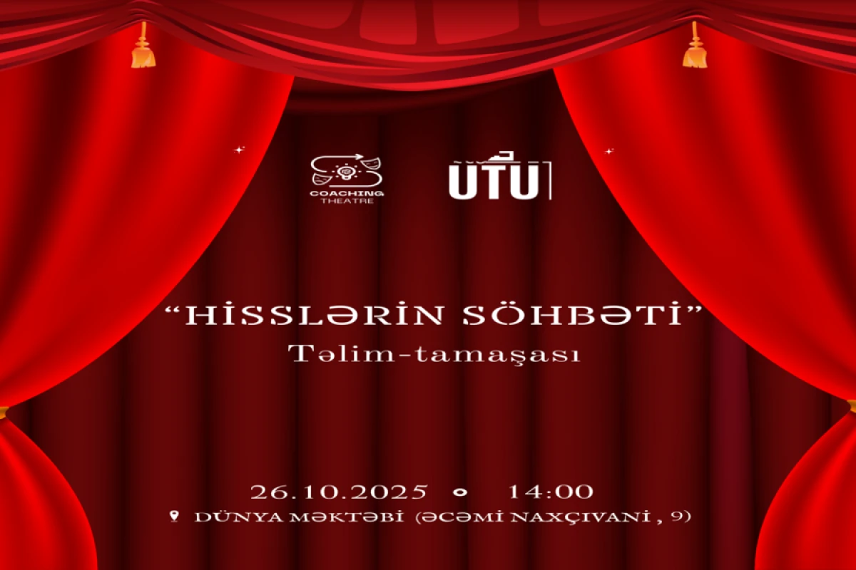 [[26 oktyabr, “Hisslərin Söhbəti”]] - Bu, sadəcə tədbir deyil!