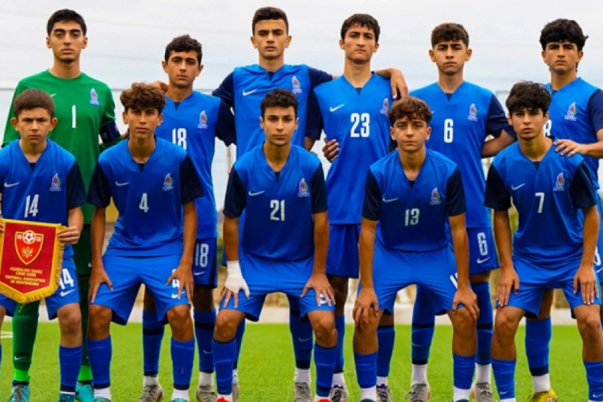 Azərbaycanın U-15 millisi [[Monteneqroya qalib gəldi]]