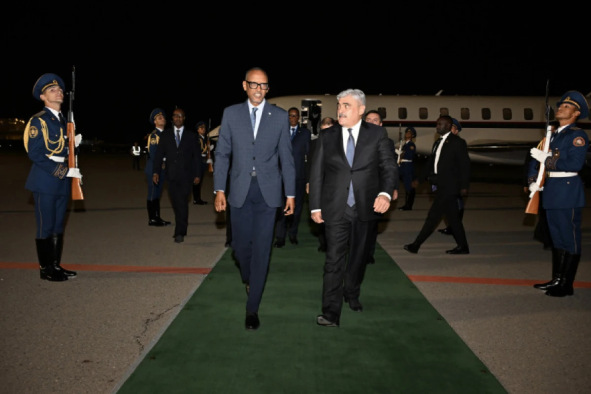 [[Ruanda Prezidenti]] Azərbaycana səfərə gəldi