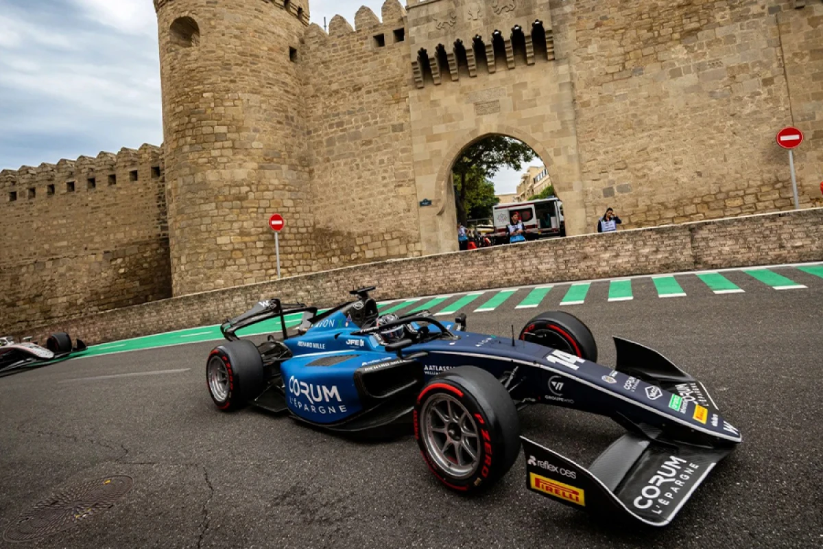 [[“Formula 2”:]] Bakı trekində sprint yarışı başa çatdı