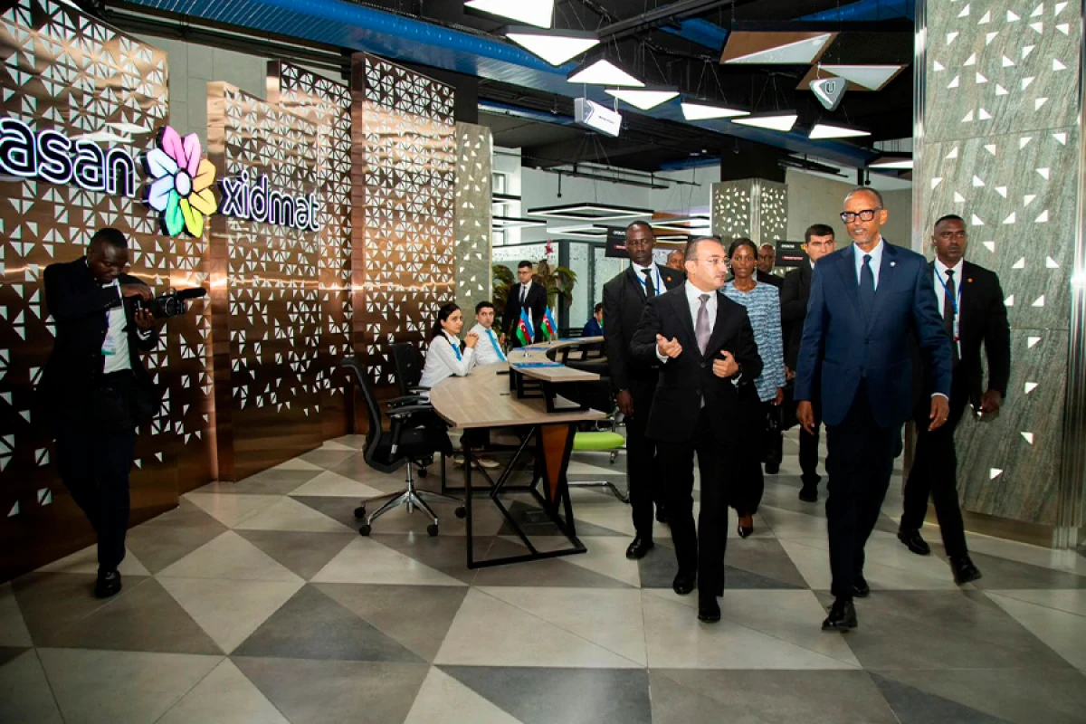 Ruanda Prezidenti [[“ASAN xidmət”də]]