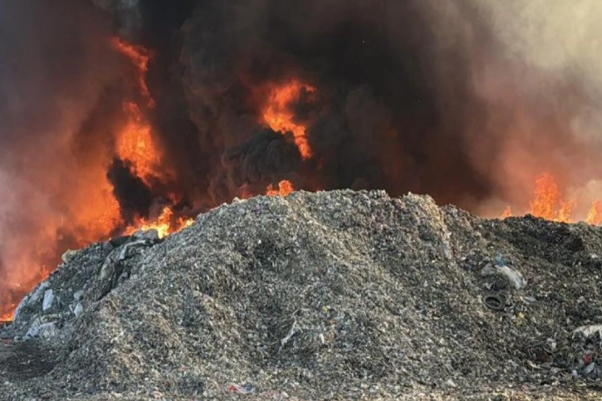 Türkiyədə fabrikdə [[güclü yanğın]] baş verdi