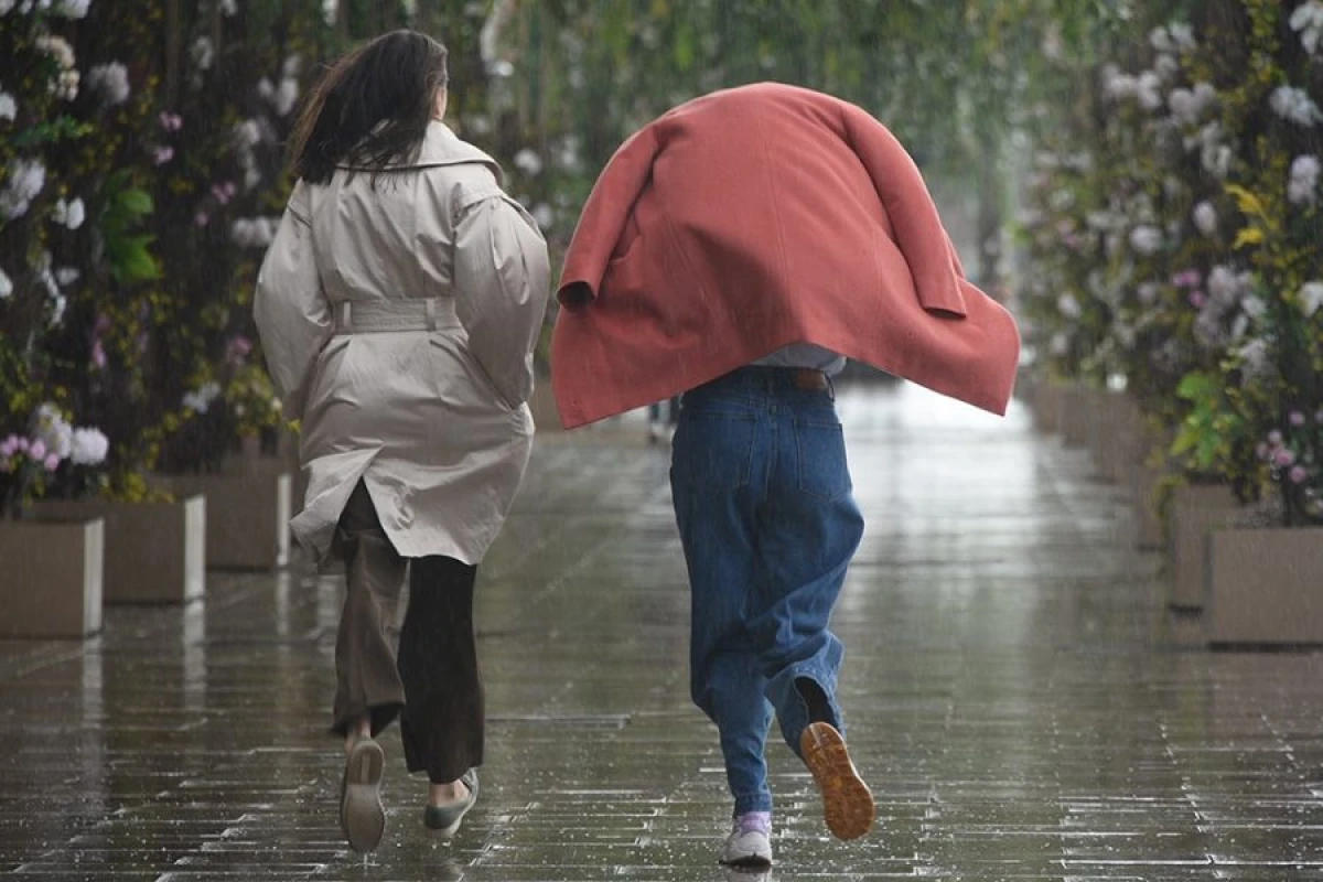 Külək əsir, yağış yağır [[- FAKTİKİ HAVA]]