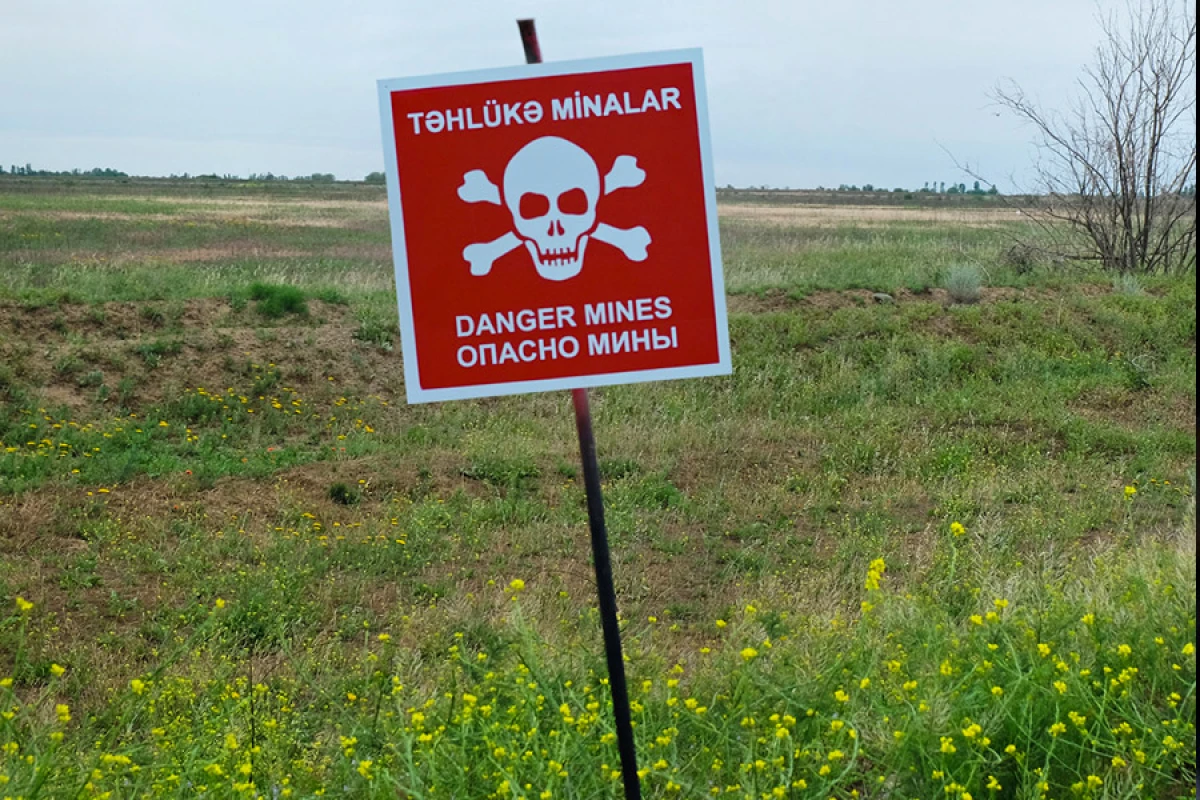 Ötən həftə [[1130,6 ha ərazi]] minalardan təmizlənib