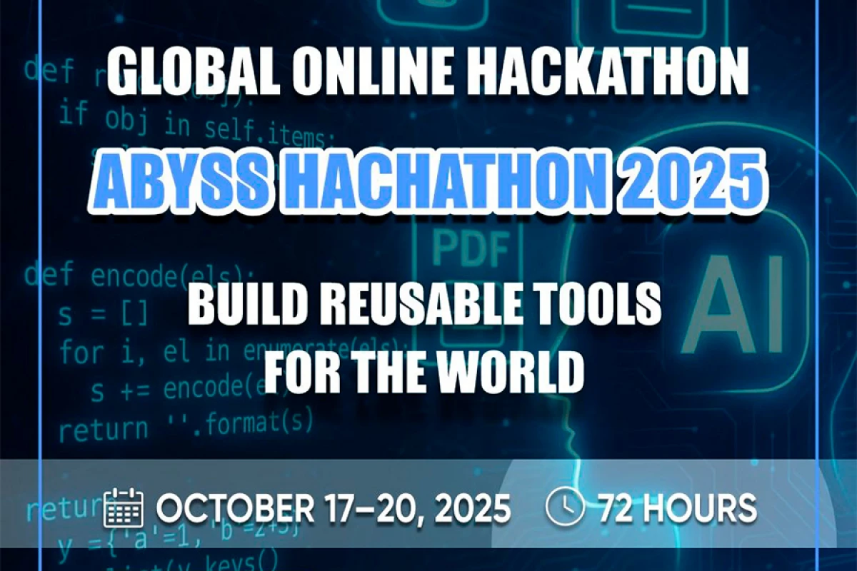 SINAM və Abyss [[“Abyss Hackathon 2025”]] üçün qeydiyyatı açdı