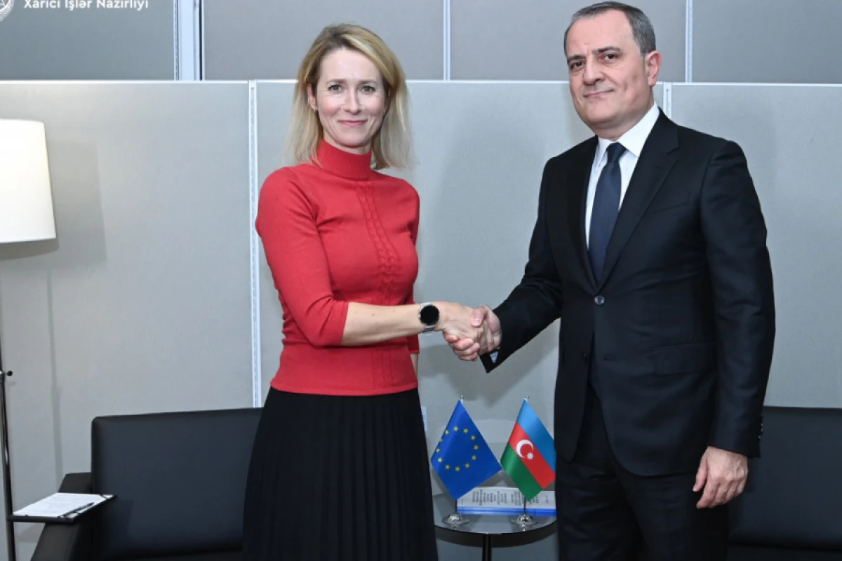 [[Ceyhun Bayramov]] Kallasla Azərbaycan-Aİ əlaqələrinin vəziyyətini müzakirə etdi