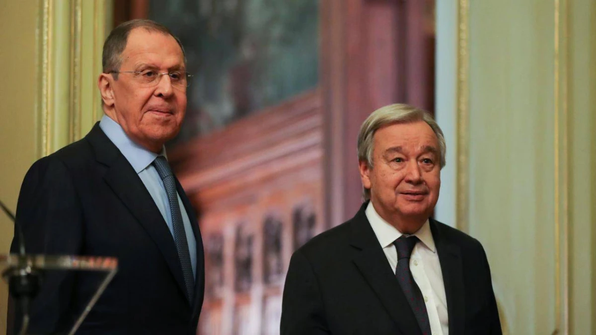 BMT baş katibi ilə Lavrovun görüşü [[sentyabrın 25-nə]] təyin olunub