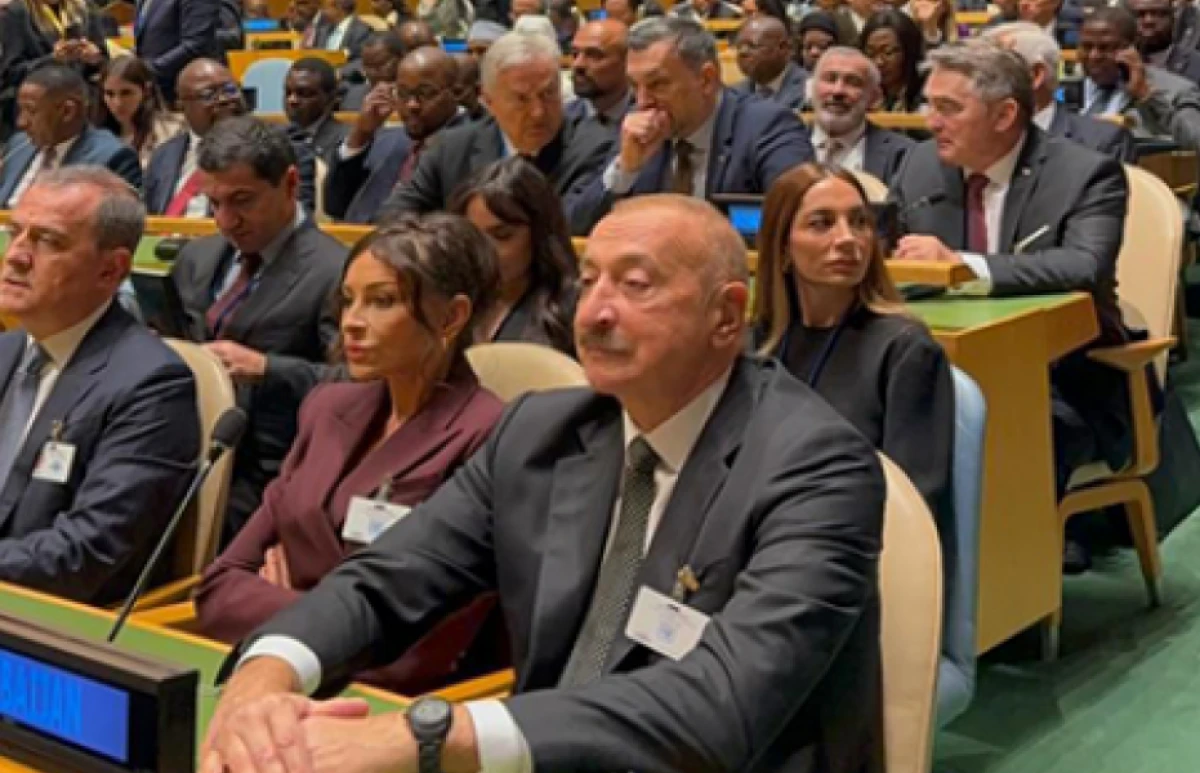 İlham Əliyev və Mehriban Əliyeva BMT-nin mənzil qərargahına gəldilər- [[YENİLƏNDİ]]