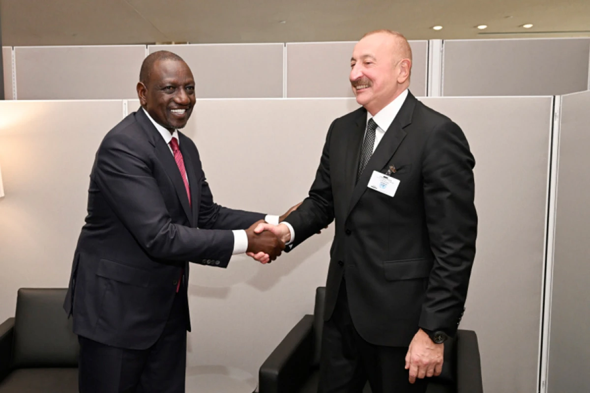 Azərbaycan Prezidenti İlham Əliyev BMT-nin Nyu-Yorkdakı mənzil-qərargahında [[Keniya Prezidenti ilə görüşdü]]