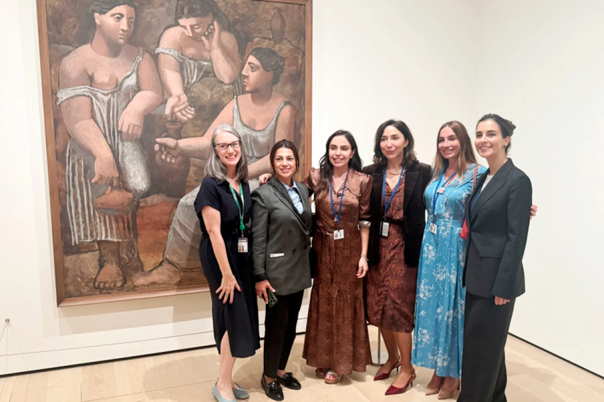 [[IDEA İctimai Birliyinin təsisçisi və rəhbəri Leyla Əliyeva və Arzu Əliyeva]] Nyu-Yorkdakı Müasir İncəsənət Muzeyində oldular