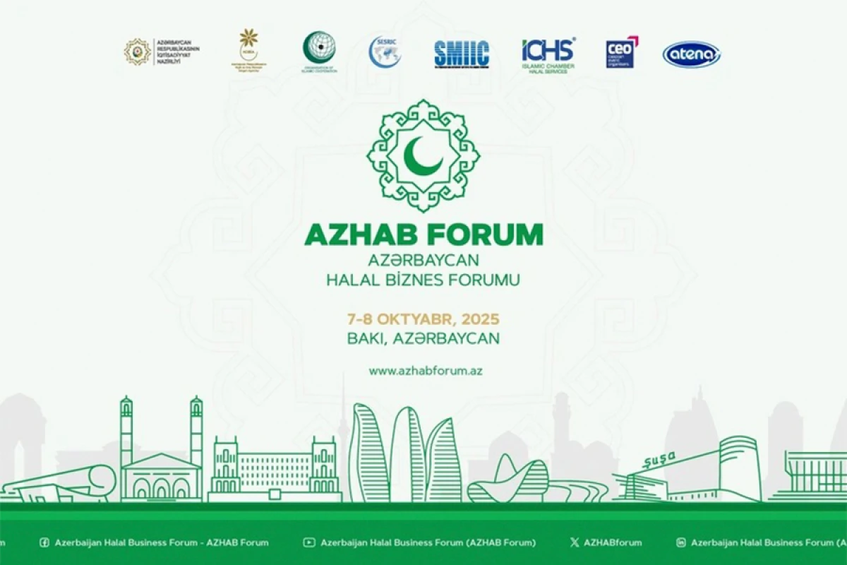 Bakıda 2-ci Azərbaycan [[Halal Biznes Forumu]] keçiriləcək